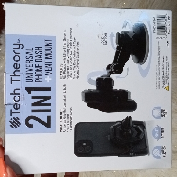 🌼Universal 2 in 1 phone dash invent mount - Picture 8 of 13